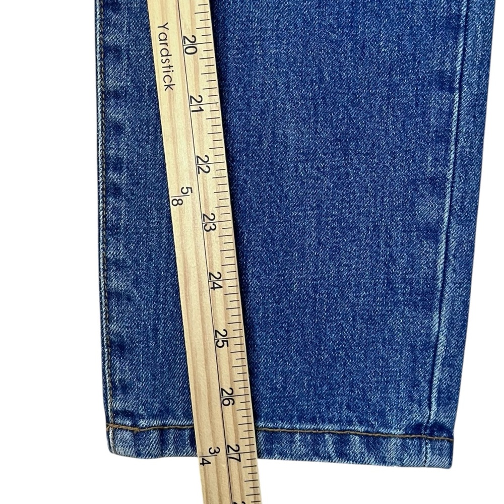 Free People SR vs Sandrine Rose Distressed Button Fly Jeans Size 24 Straight NWT - Picture 13 of 15